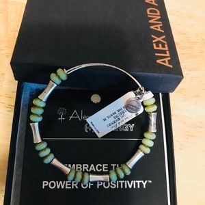 NWT Power of Positivity Alex and Ani bracelet